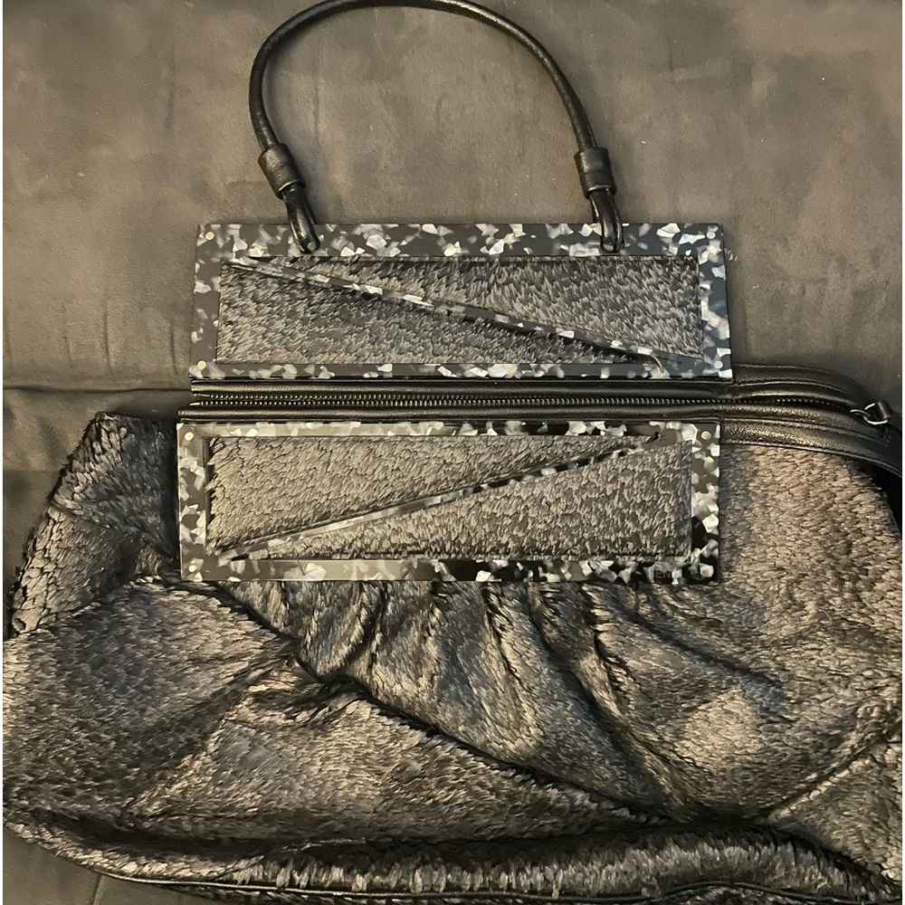 Authentic feathered vintage fendi bag